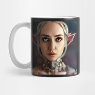 Lenna Wynwraek - Portrait of Beautiful Elf Woman Mug